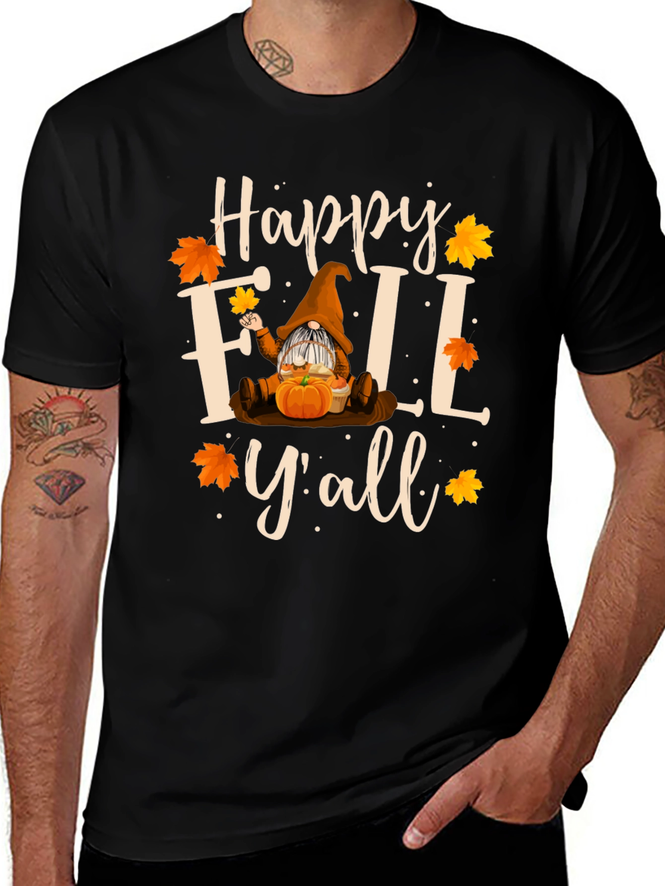 Happy Fall Y'all Gnome T-Shirt