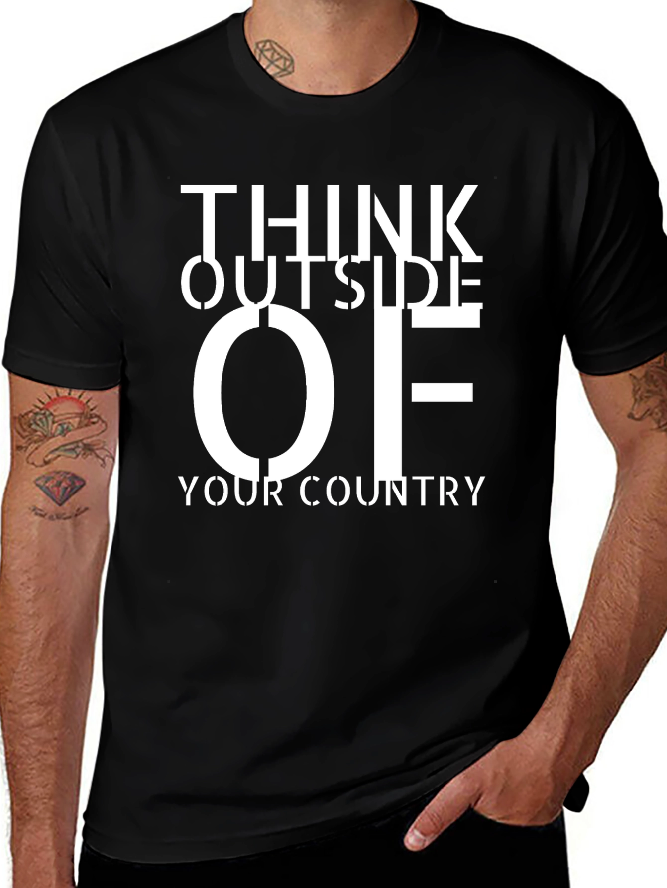 Variant 19 of Think Outside T-Shirt - Country Pride Tee