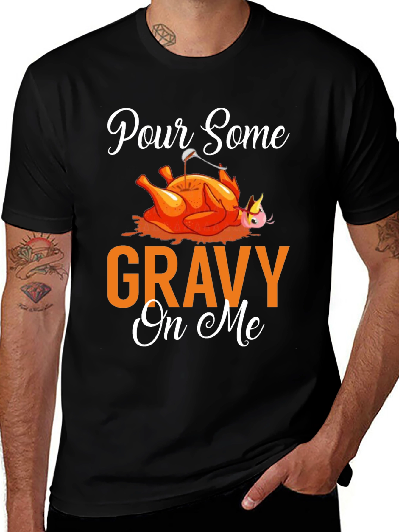 Variant 12 of Pour Some Gravy On Me Thanksgiving T-Shirt