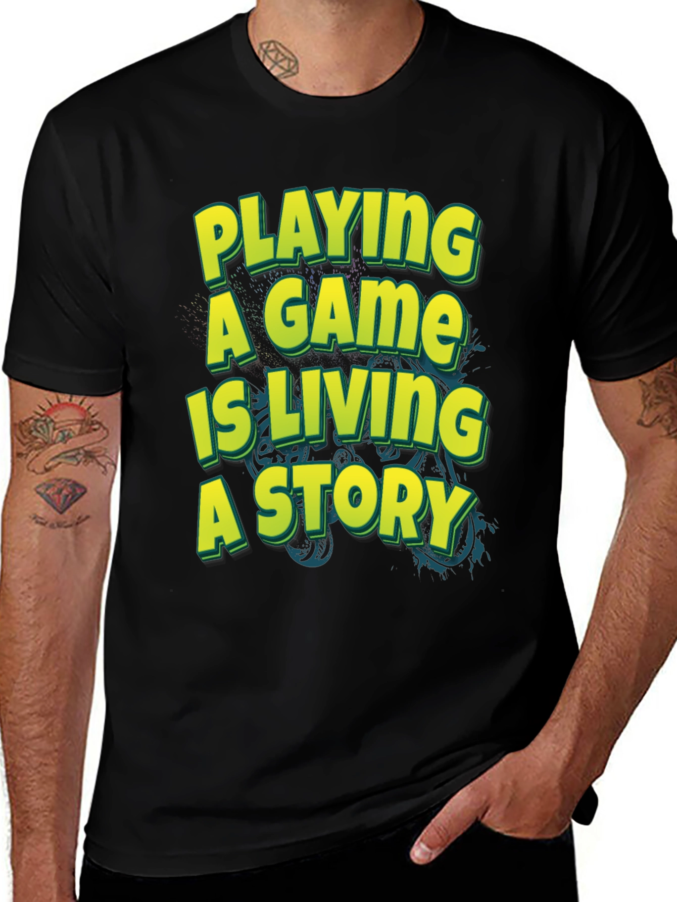 Variant 15 of Game On: Living A Story T-Shirt