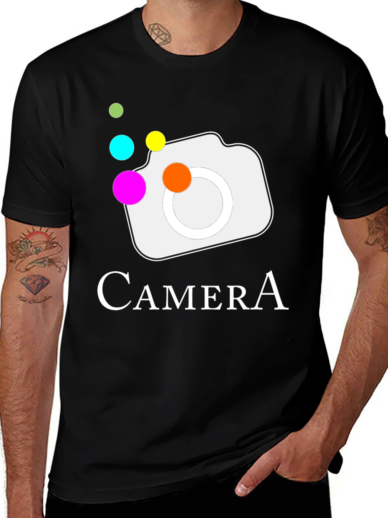 Variant 20 of Camera Graphic T-Shirt - Stylish & Unique