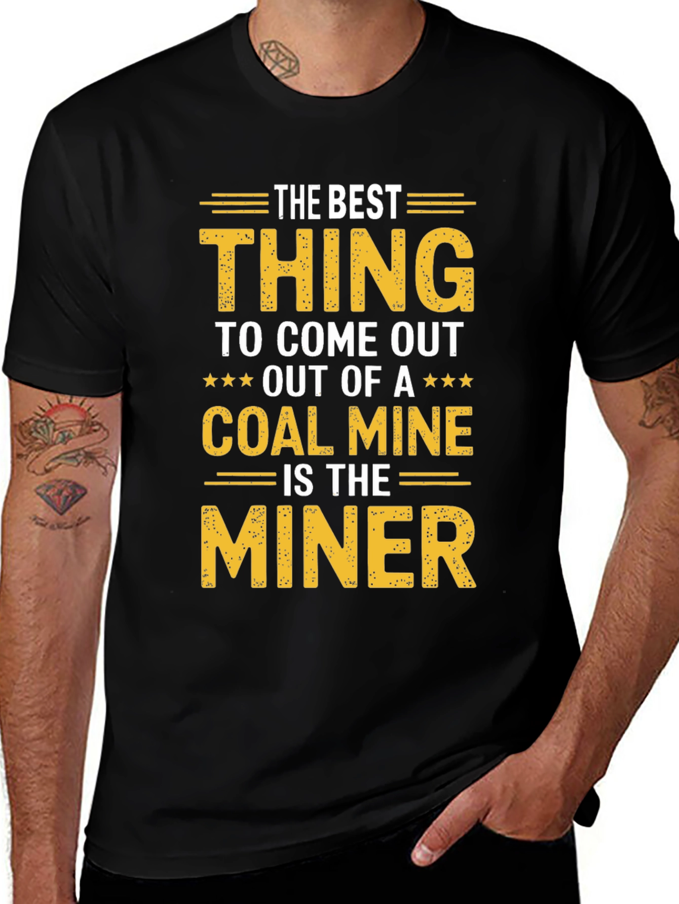 Best Miner T-Shirt - Coal Mining Pride