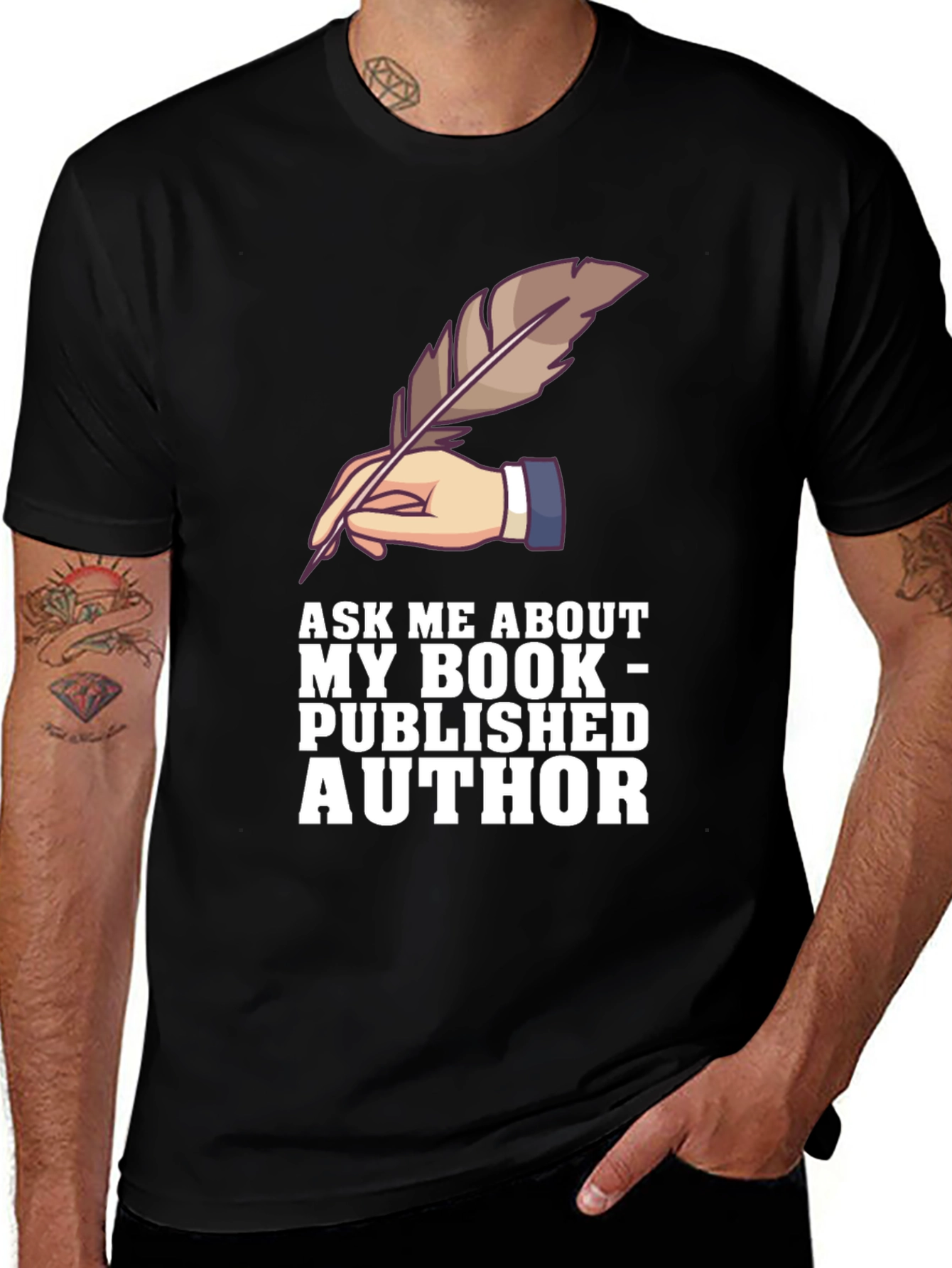 Variant 24 of Published Author Graphic Tee