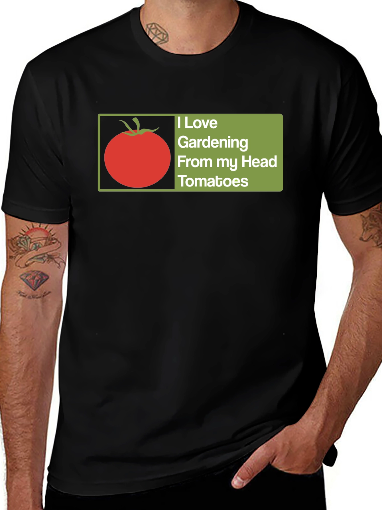 Variant 20 of Gardening Tomato Head T-Shirt