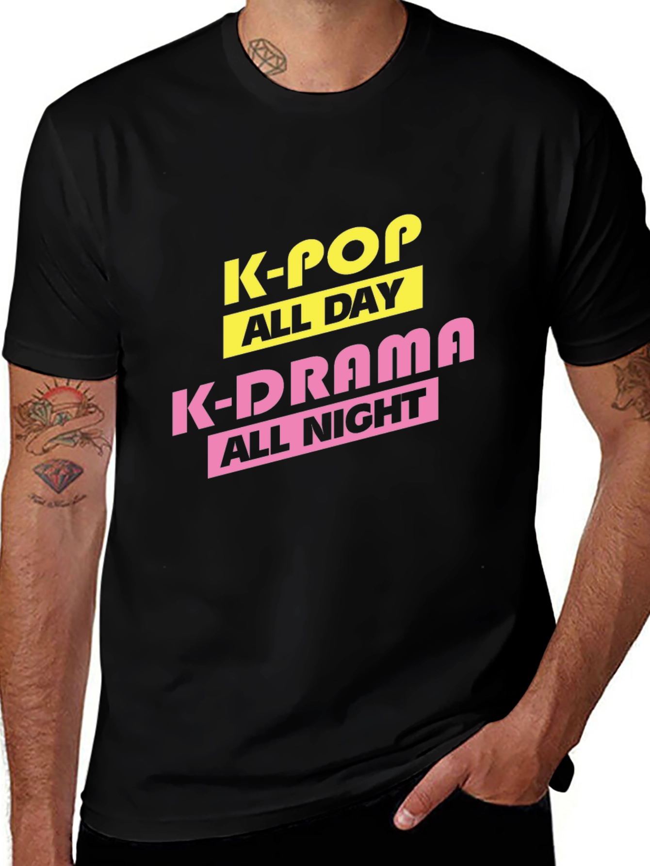 K-Pop & K-Drama Tee