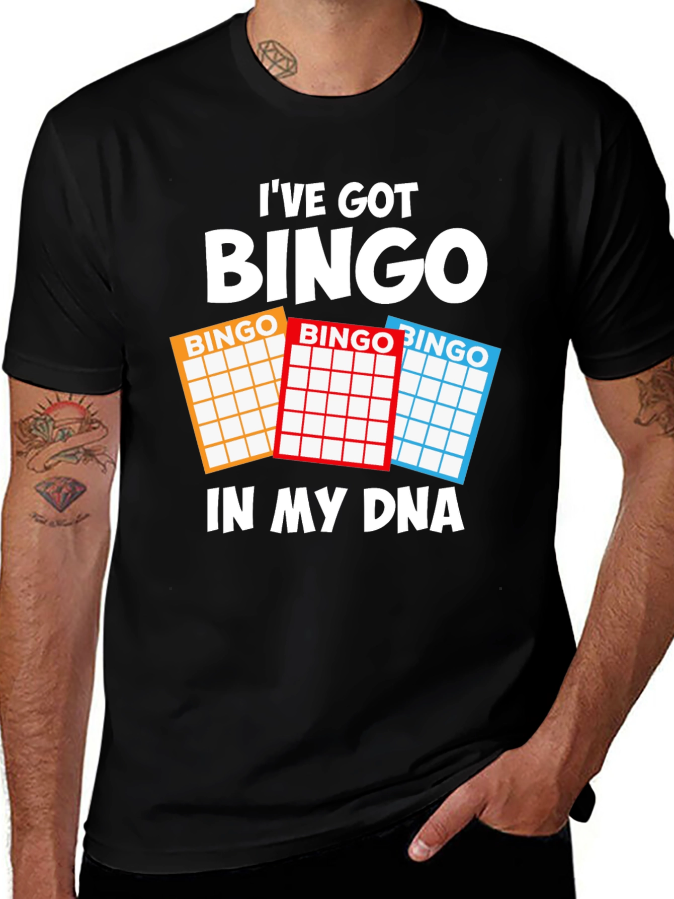 Bingo Lover Tee - "Bingo in My DNA" T-Shirt