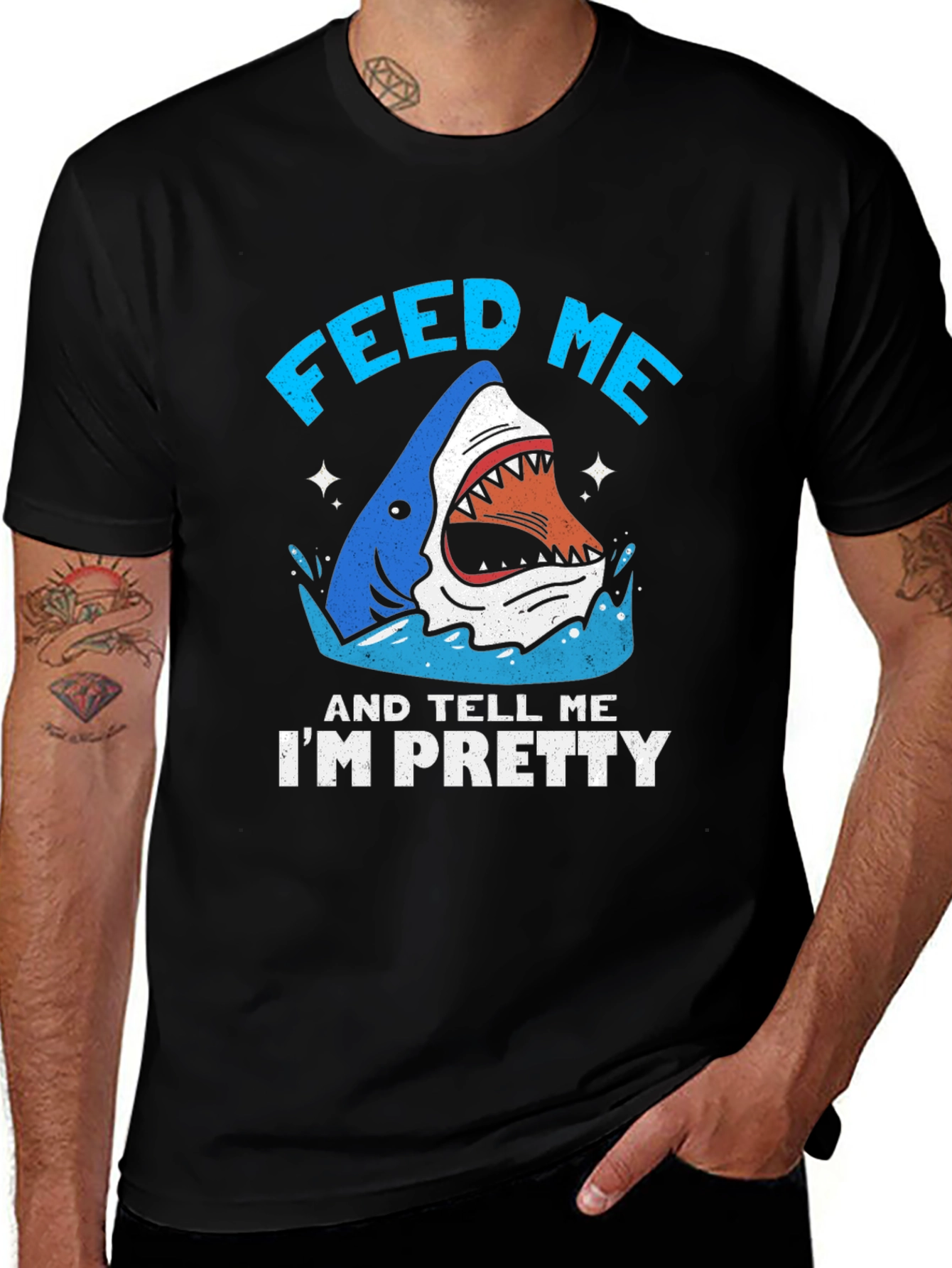 Variant 8 of Feed Me and Tell Me I'm Pretty Graphic Tee
