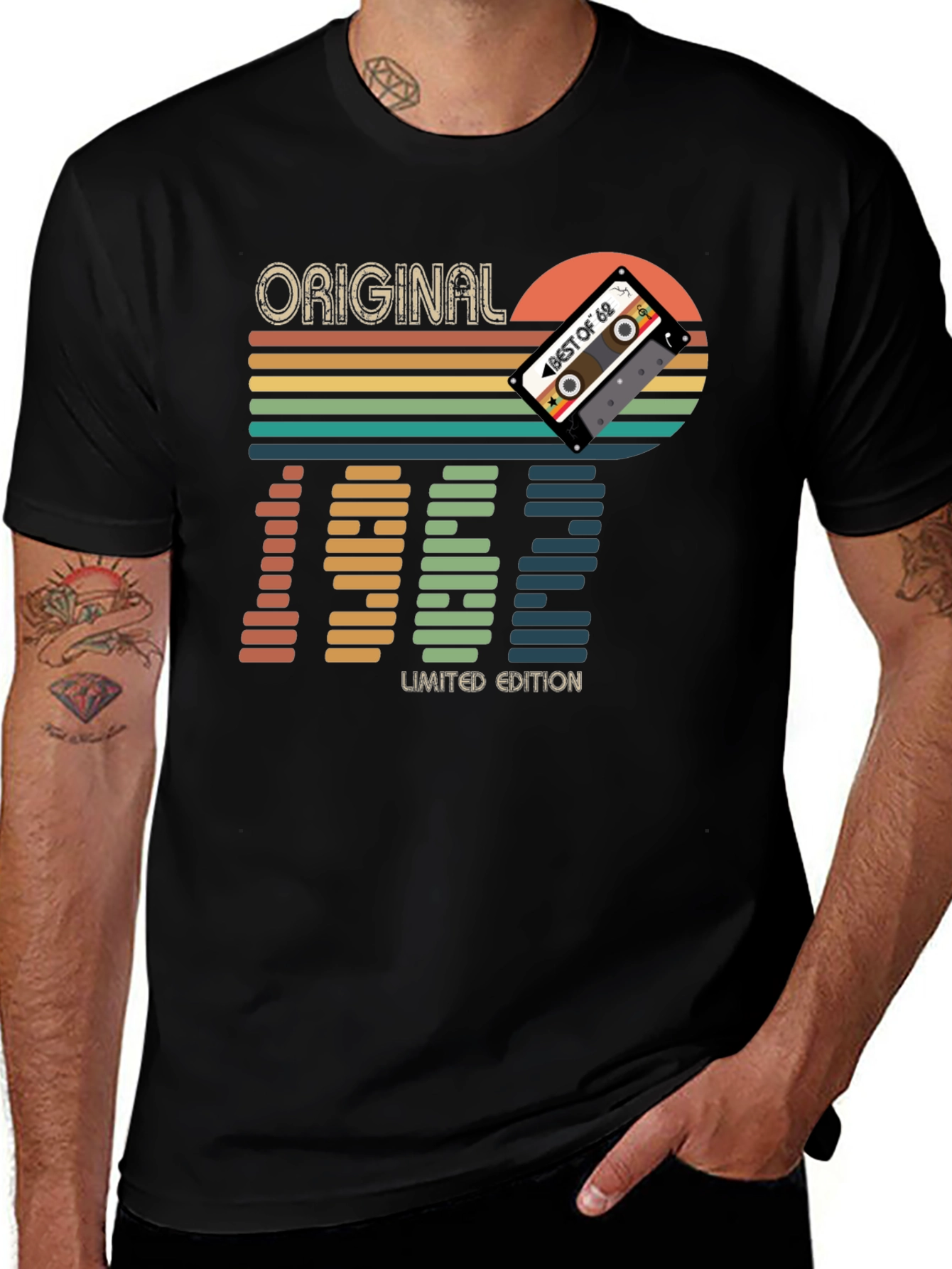 Original 1962 Limited Edition Cassette Graphic Tee