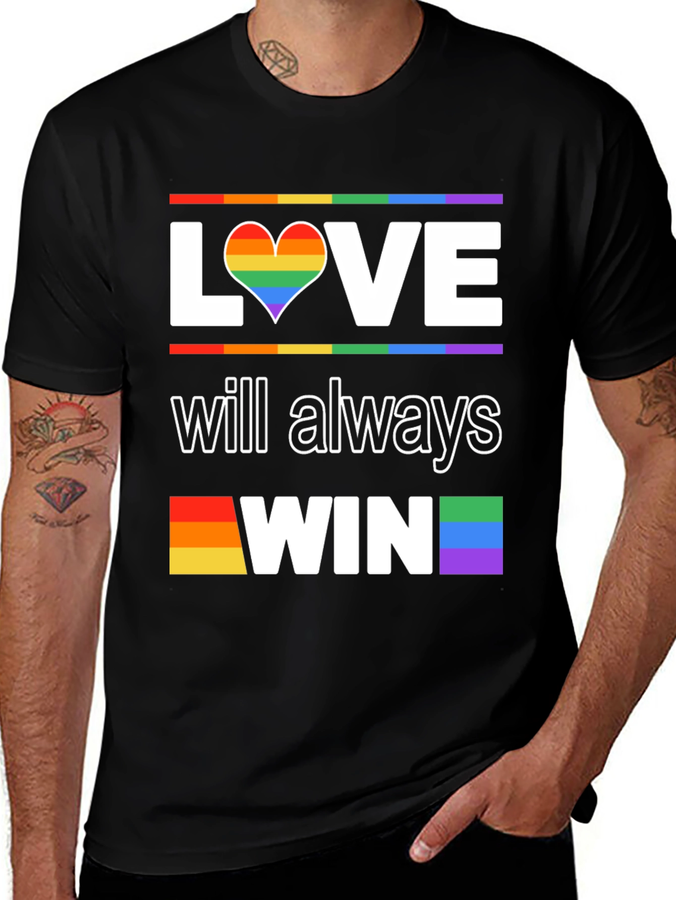 Love Will Always Win LGBTQ Pride T-Shirt