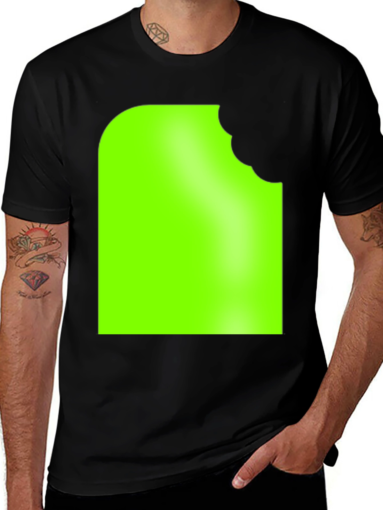 Bitten Snack Bite T-Shirt - Funny Foodie Tee