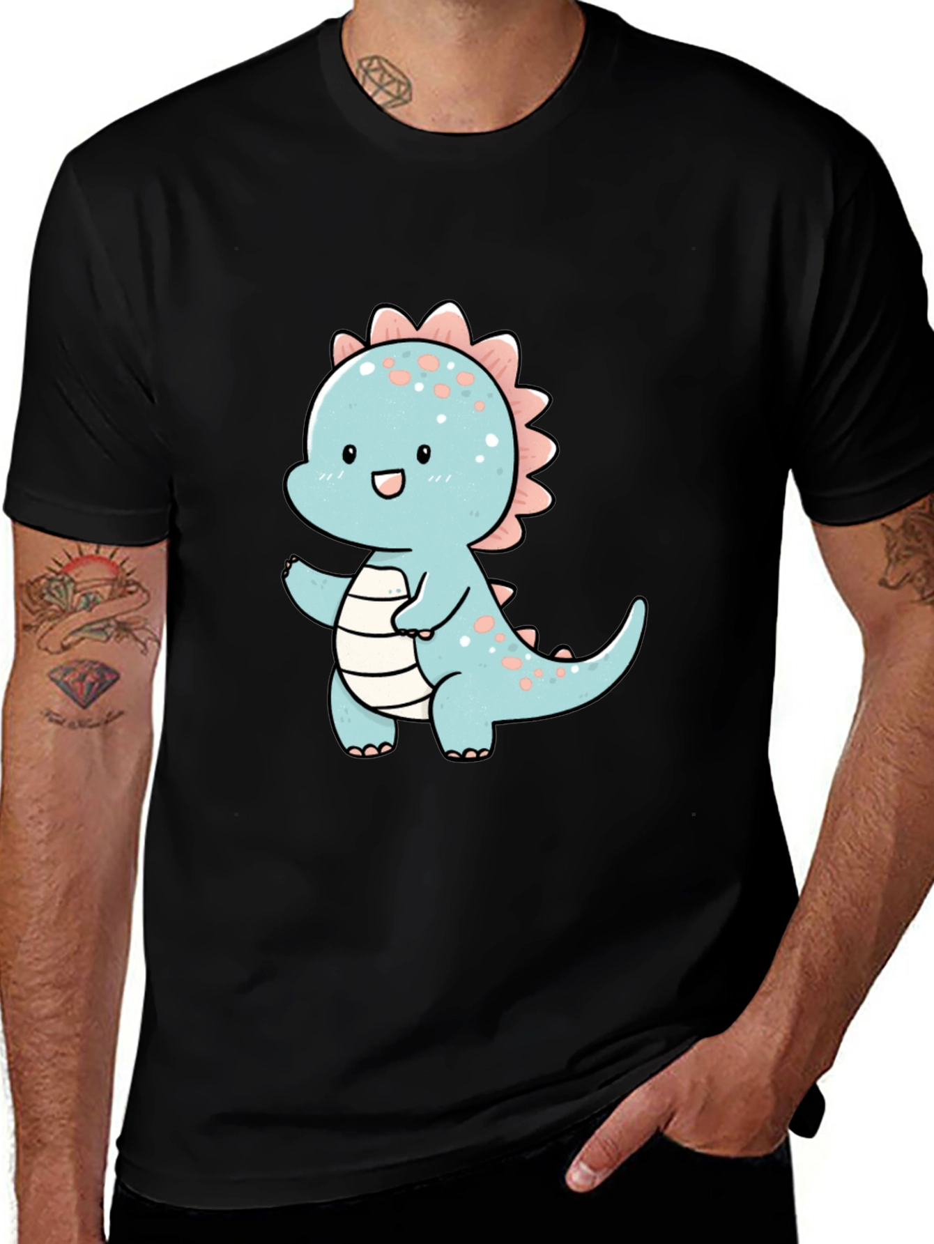 Variant 24 of Cute Cartoon Dinosaur T-Shirt