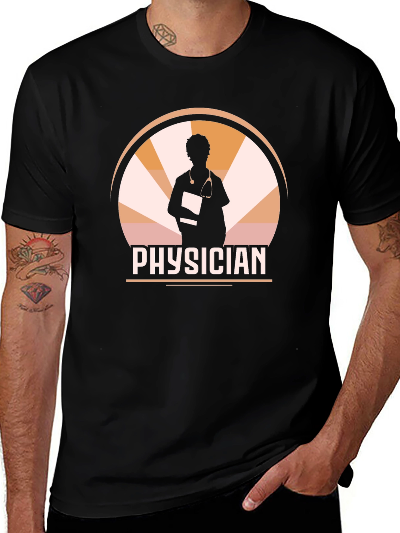 Variant 18 of Physician Graphic Tee - Medical Professional T-Shirt