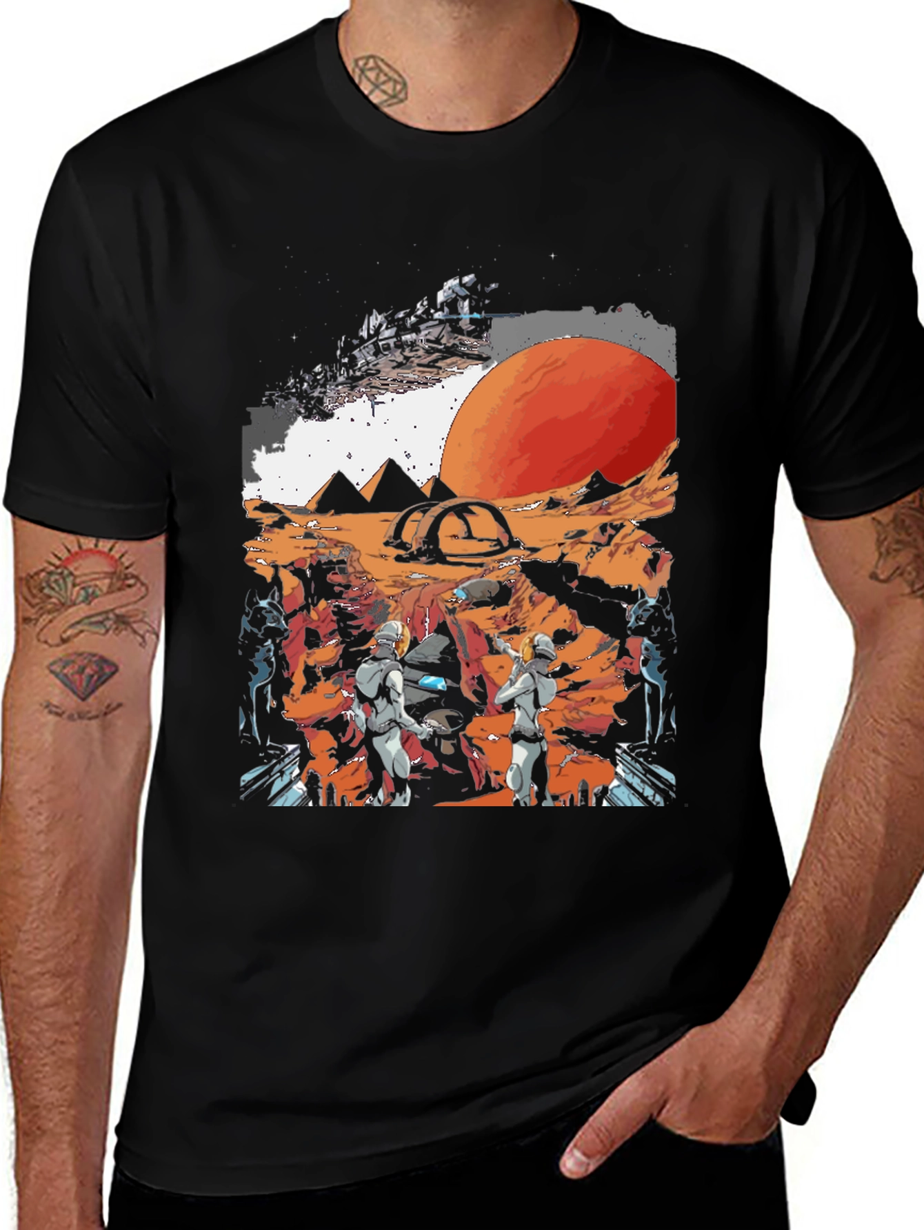 Mars Explorers Graphic T-Shirt
