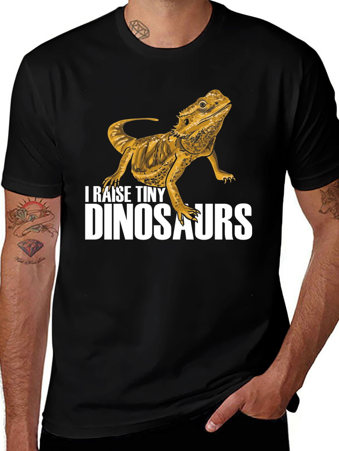 Variant 12 of Raise Tiny Dinosaurs Bearded Dragon T-Shirt