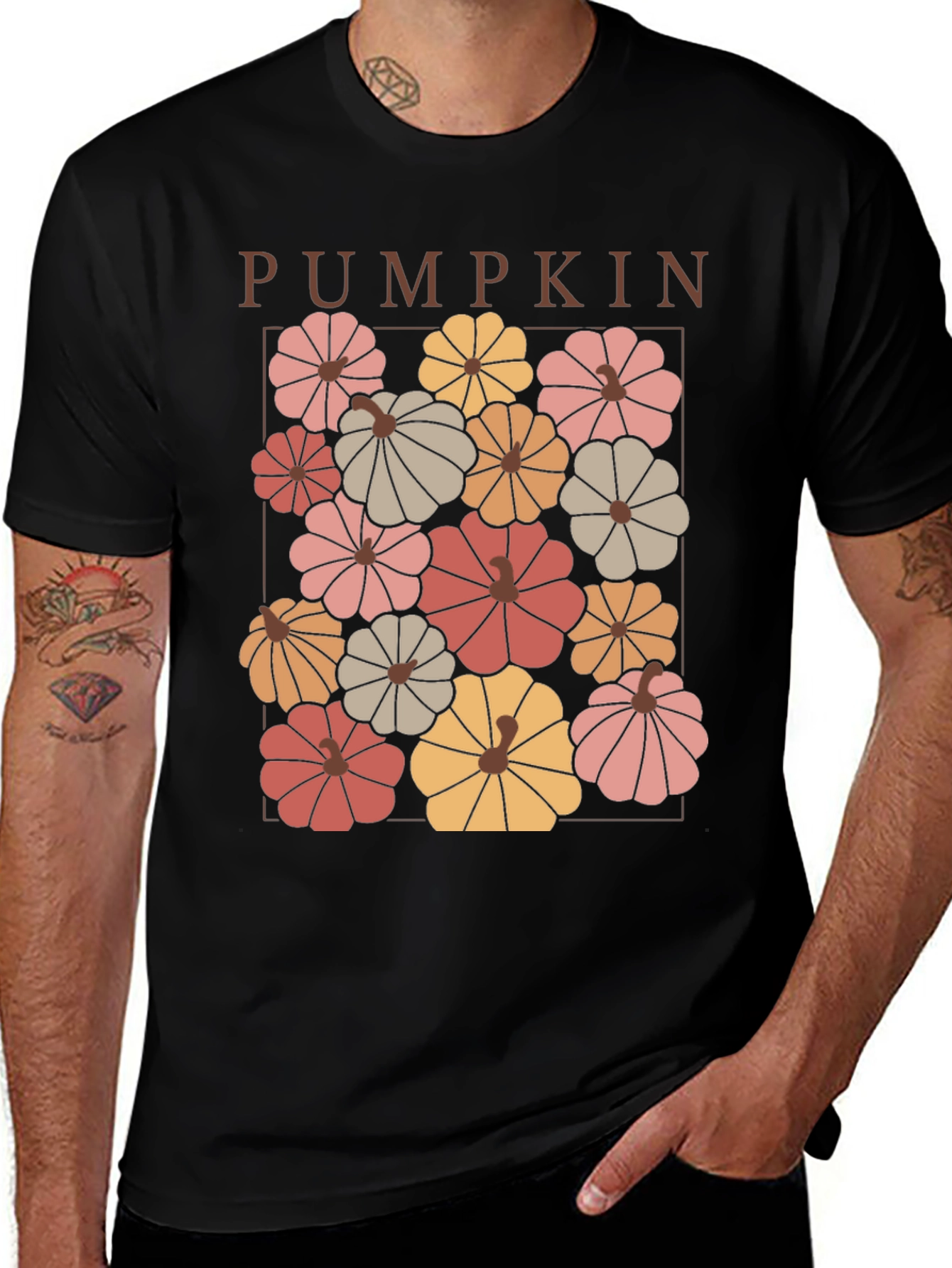 Variant 27 of Pumpkin Patch Graphic Tee