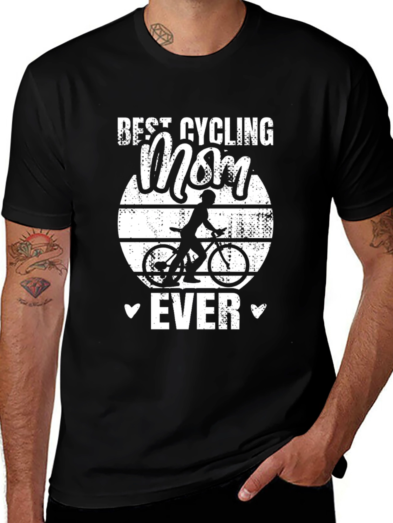 Variant 23 of Best Cycling Mom Ever T-Shirt - Gift for Cycling Moms