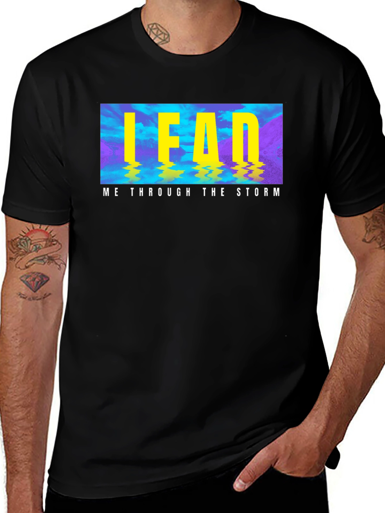 Variant 26 of Lead Me Through the Storm Graphic Tee