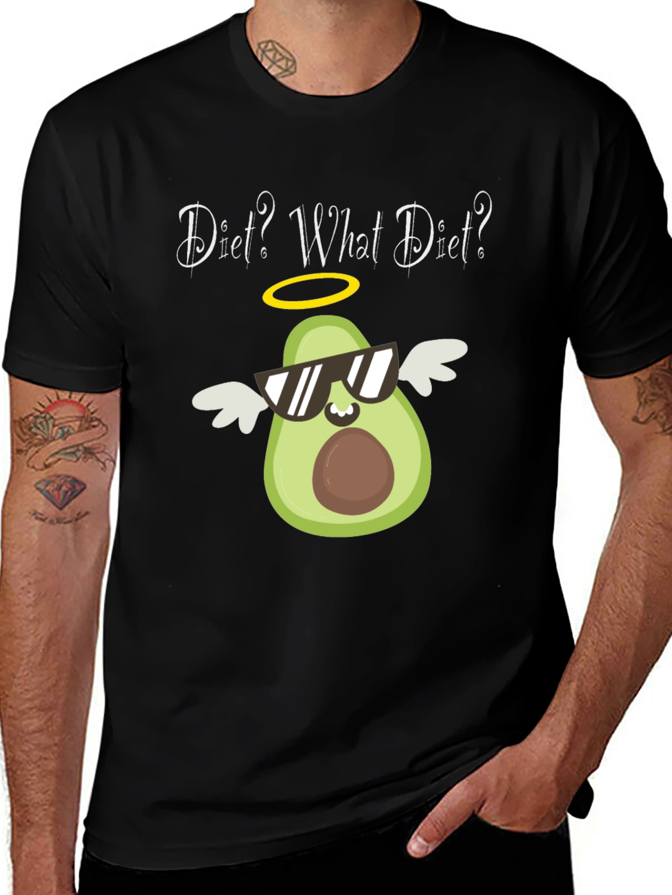 Variant 6 of Diet? What Diet? Avocado T-Shirt