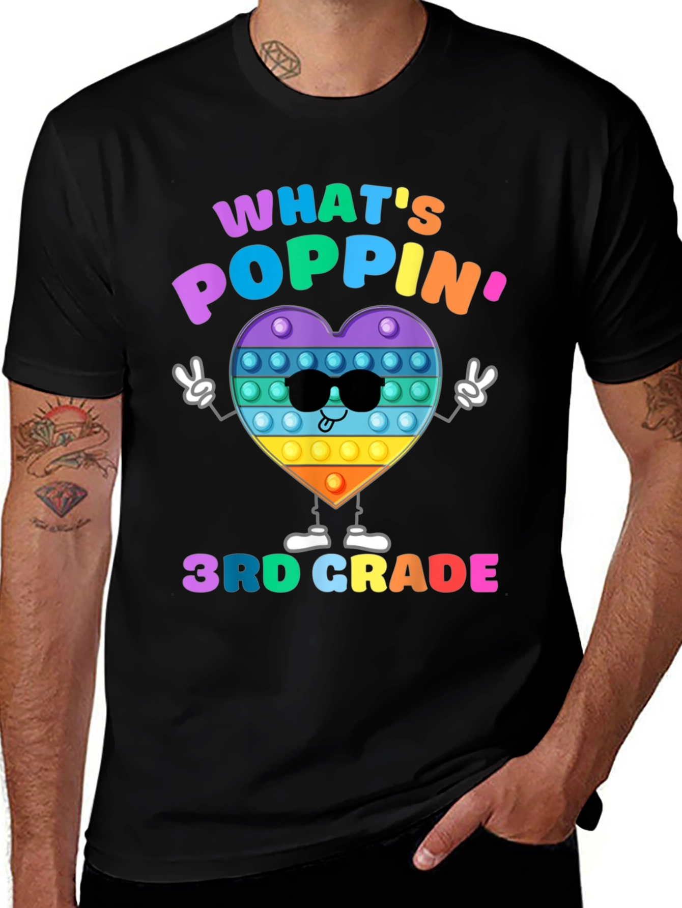 What's Poppin' 3rd Grade T-Shirt