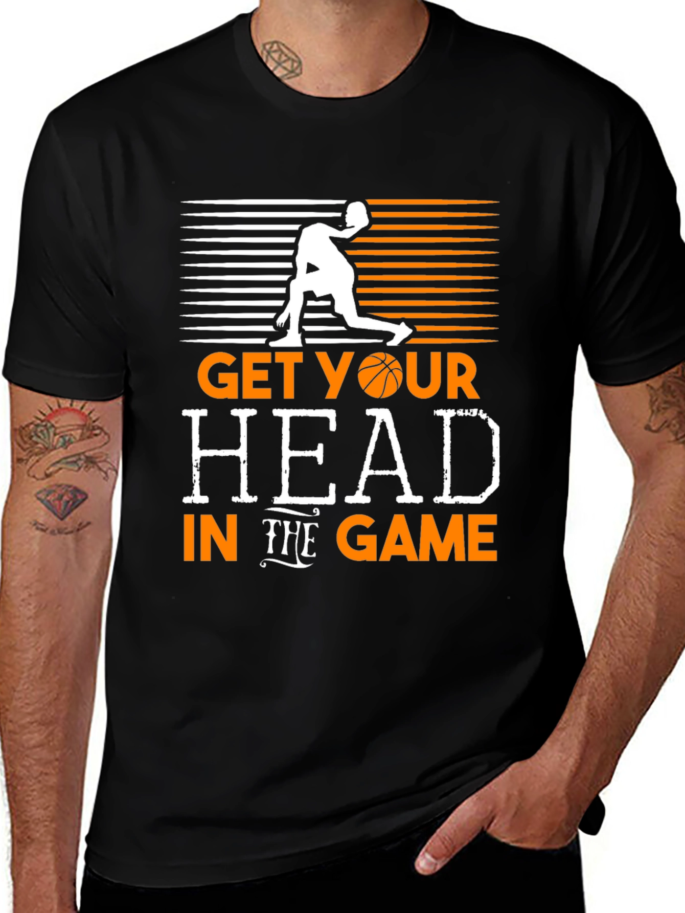 Variant 9 of Get Your Head in the Game T-Shirt