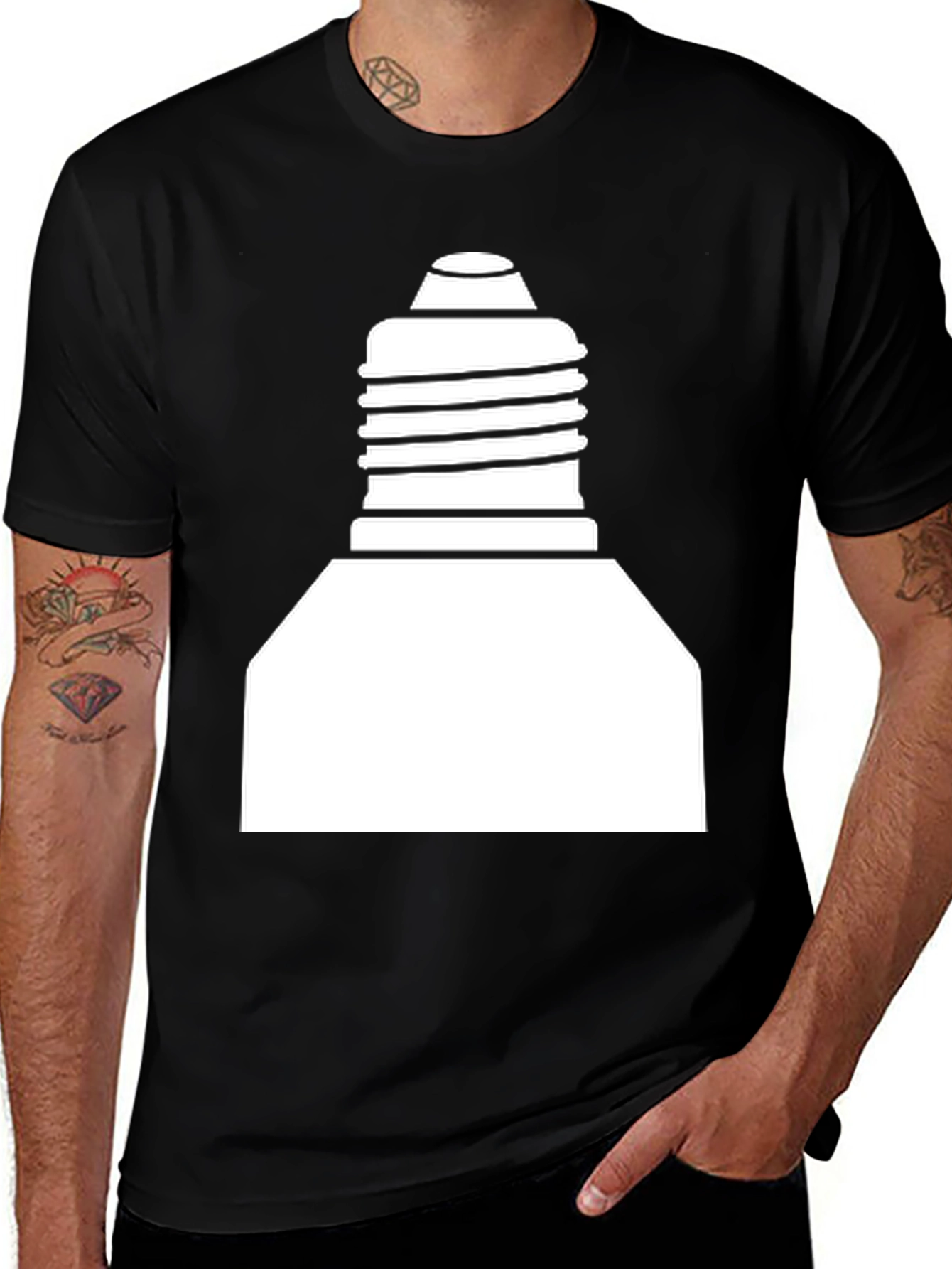 Variant 22 of Socket Head T-Shirt