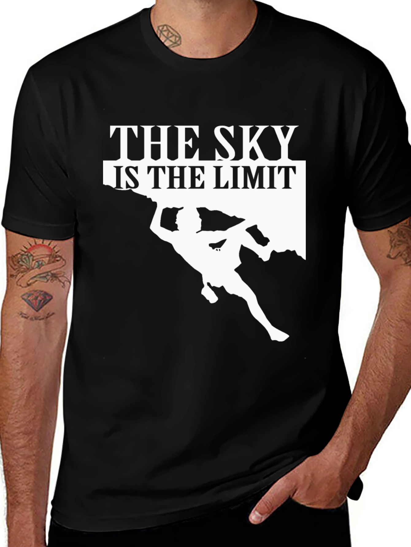 The Sky Is The Limit Climbing Graphic Tee