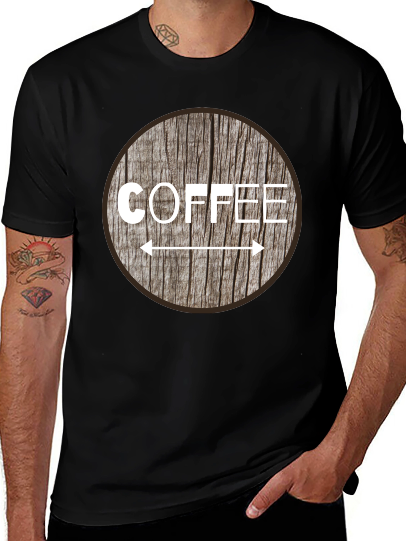 Variant 27 of Coffee Direction T-Shirt