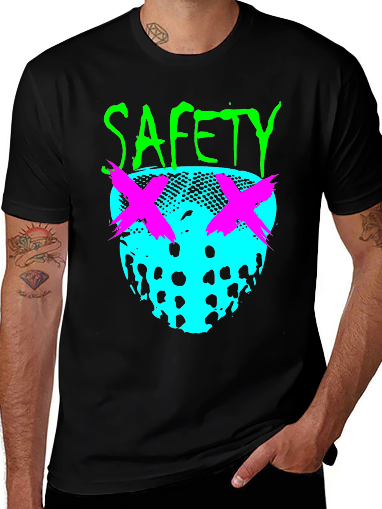 Safety First Graphic T-Shirt