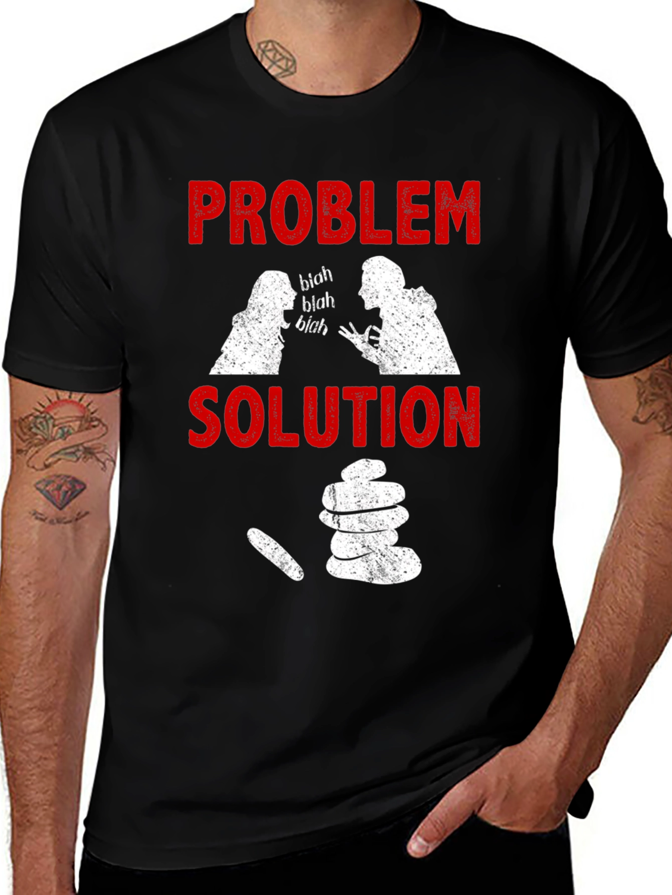Variant 15 of Problem Solution T-Shirt: Zen Humor