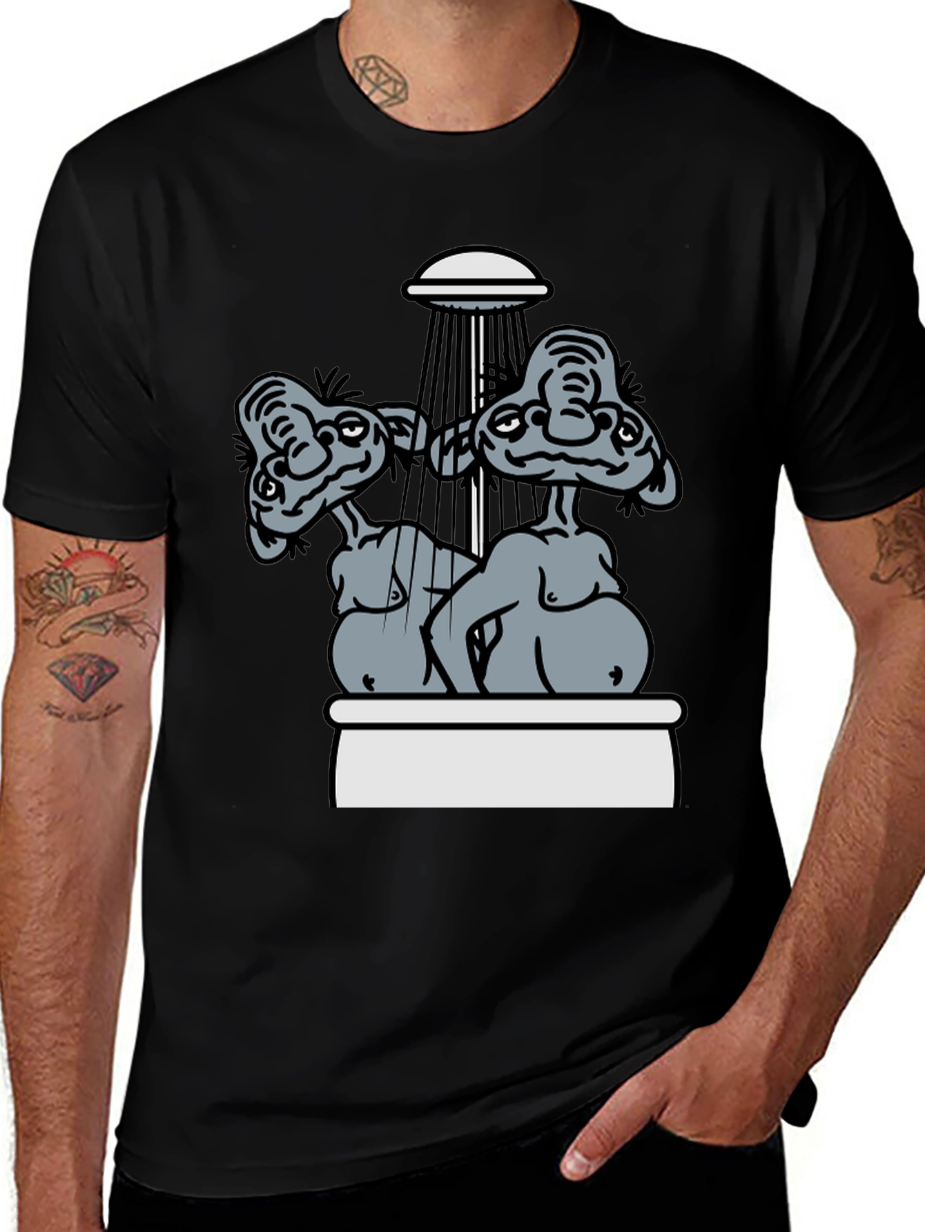 Variant 29 of Shower Time Graphic Tee