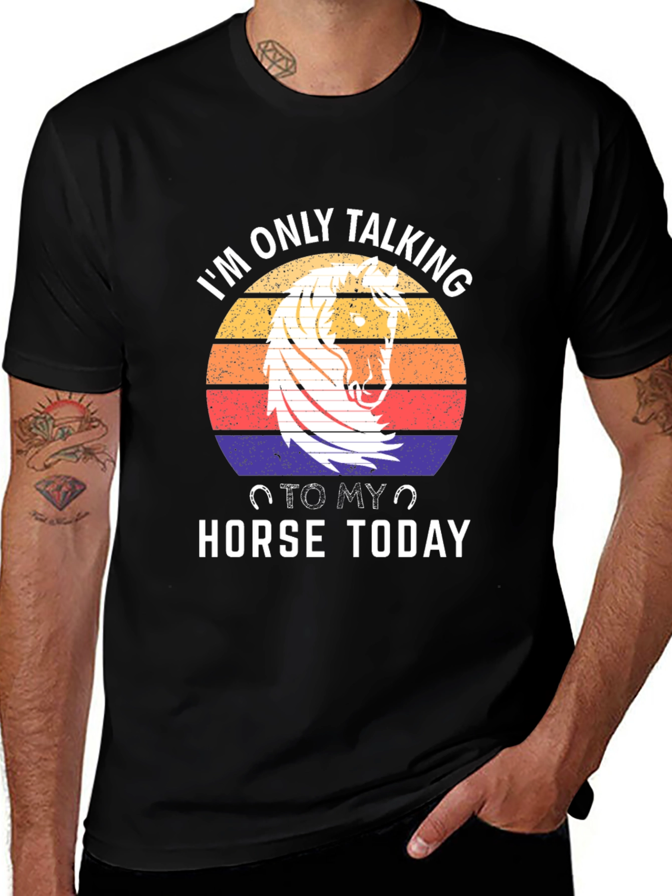 Variant 14 of I'm Only Talking To My Horse Today T-Shirt