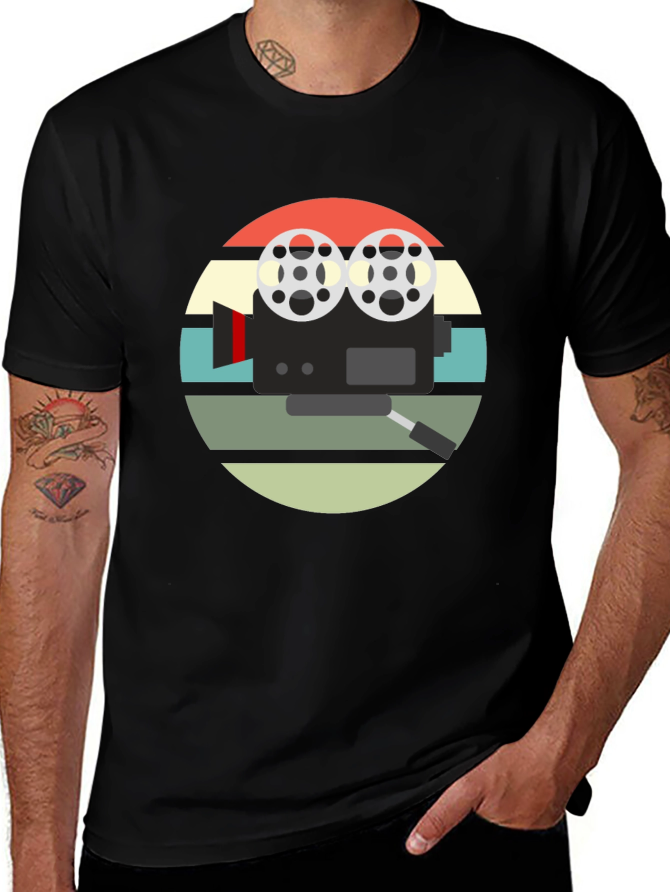 Variant 6 of Vintage Retro Camera Graphic Tee