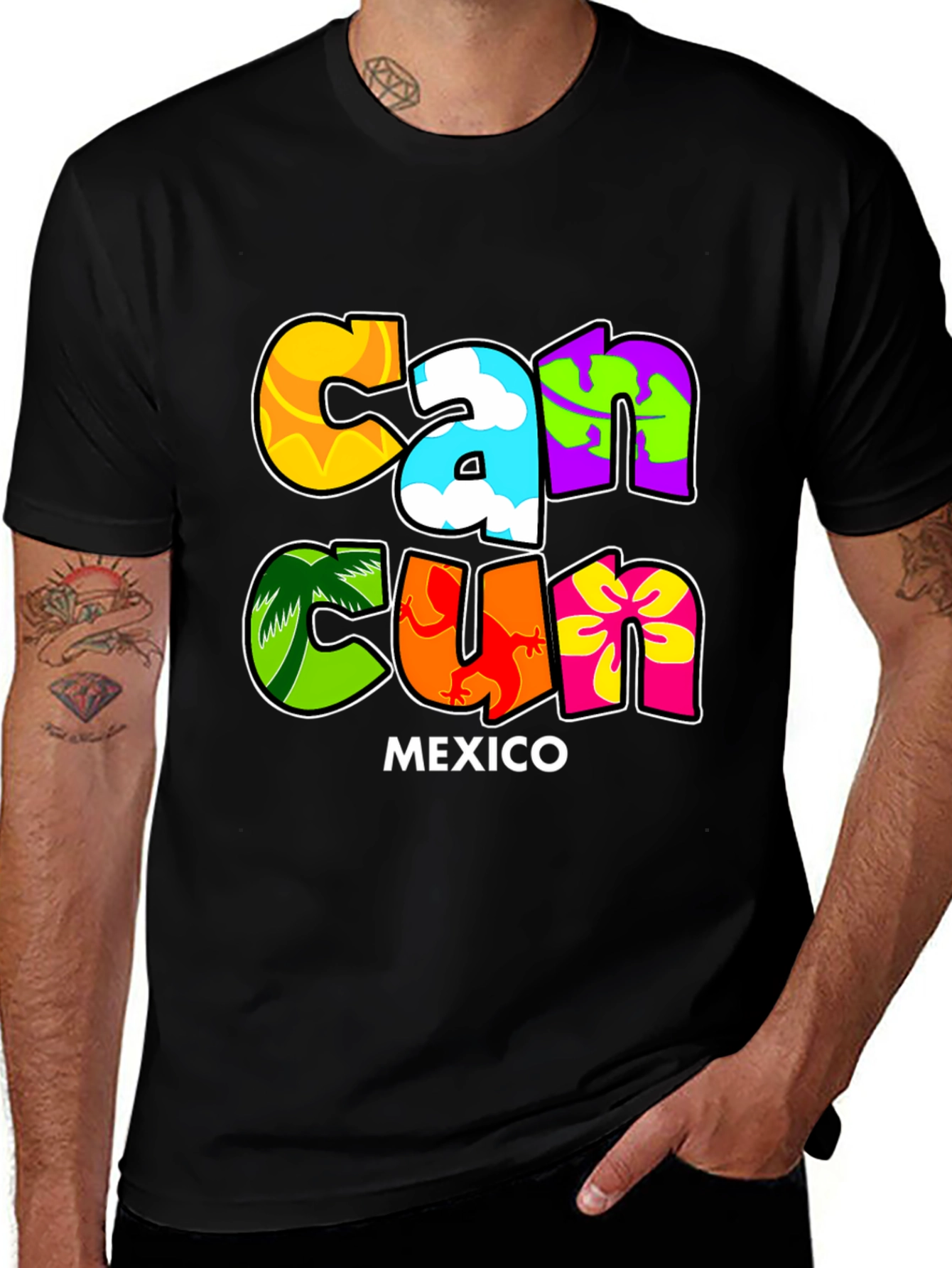Cancun Mexico Graphic T-Shirt
