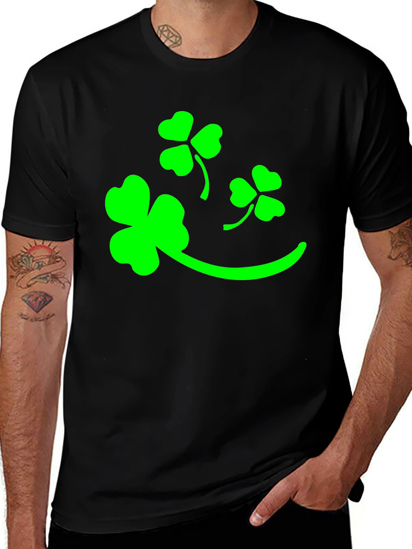 Variant 20 of Shamrock Green Graphic Tee - St. Patrick's Day