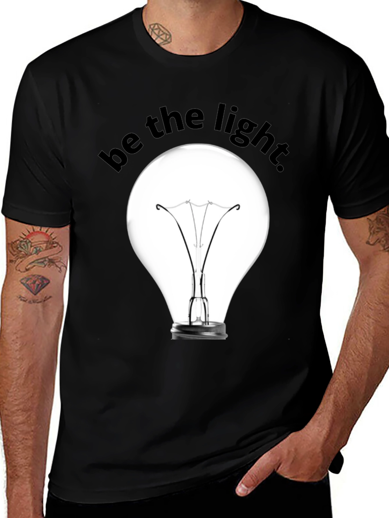 Variant 16 of Be The Light Bulb Graphic T-Shirt