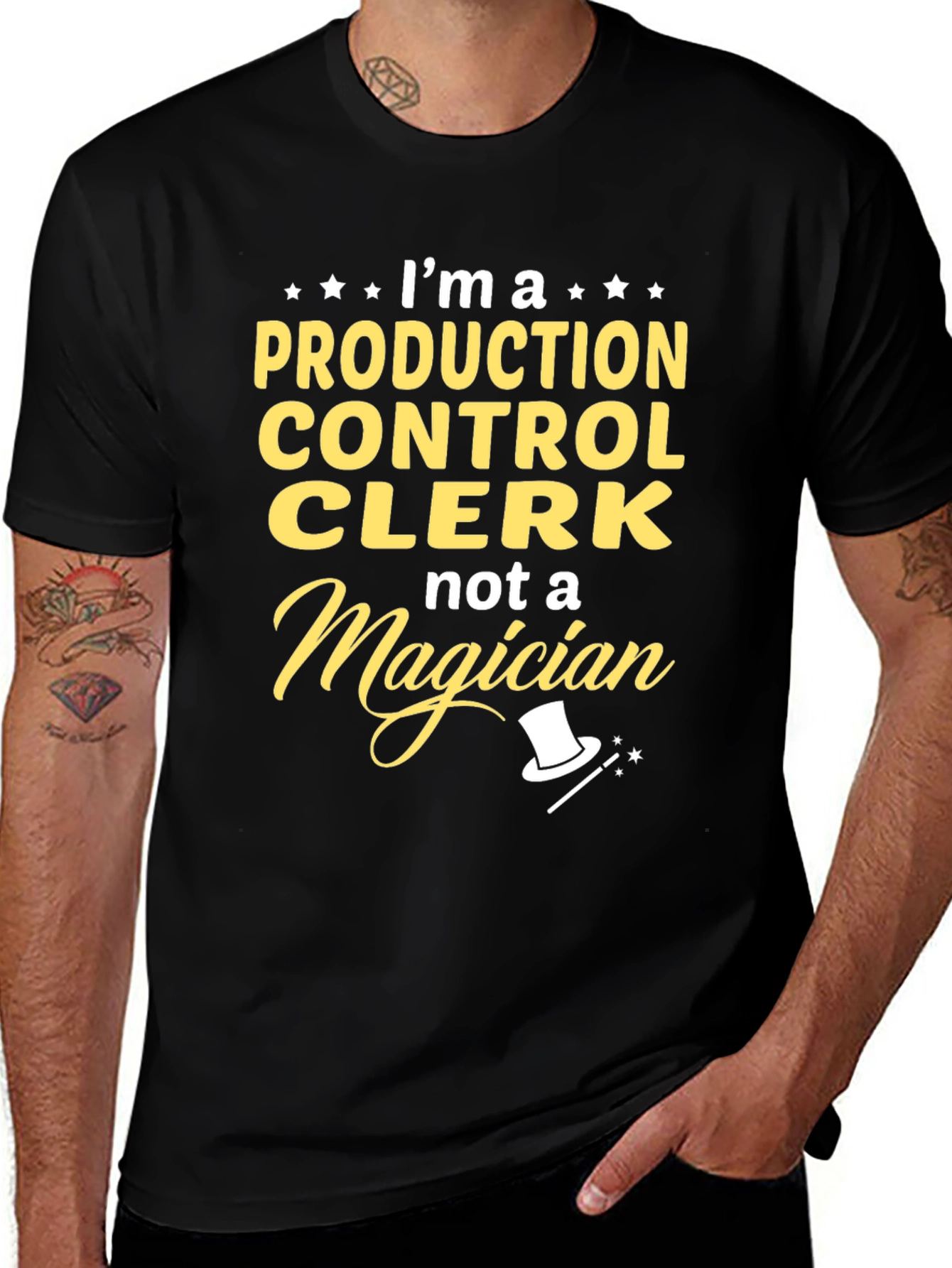Variant 5 of Production Control Clerk T-Shirt