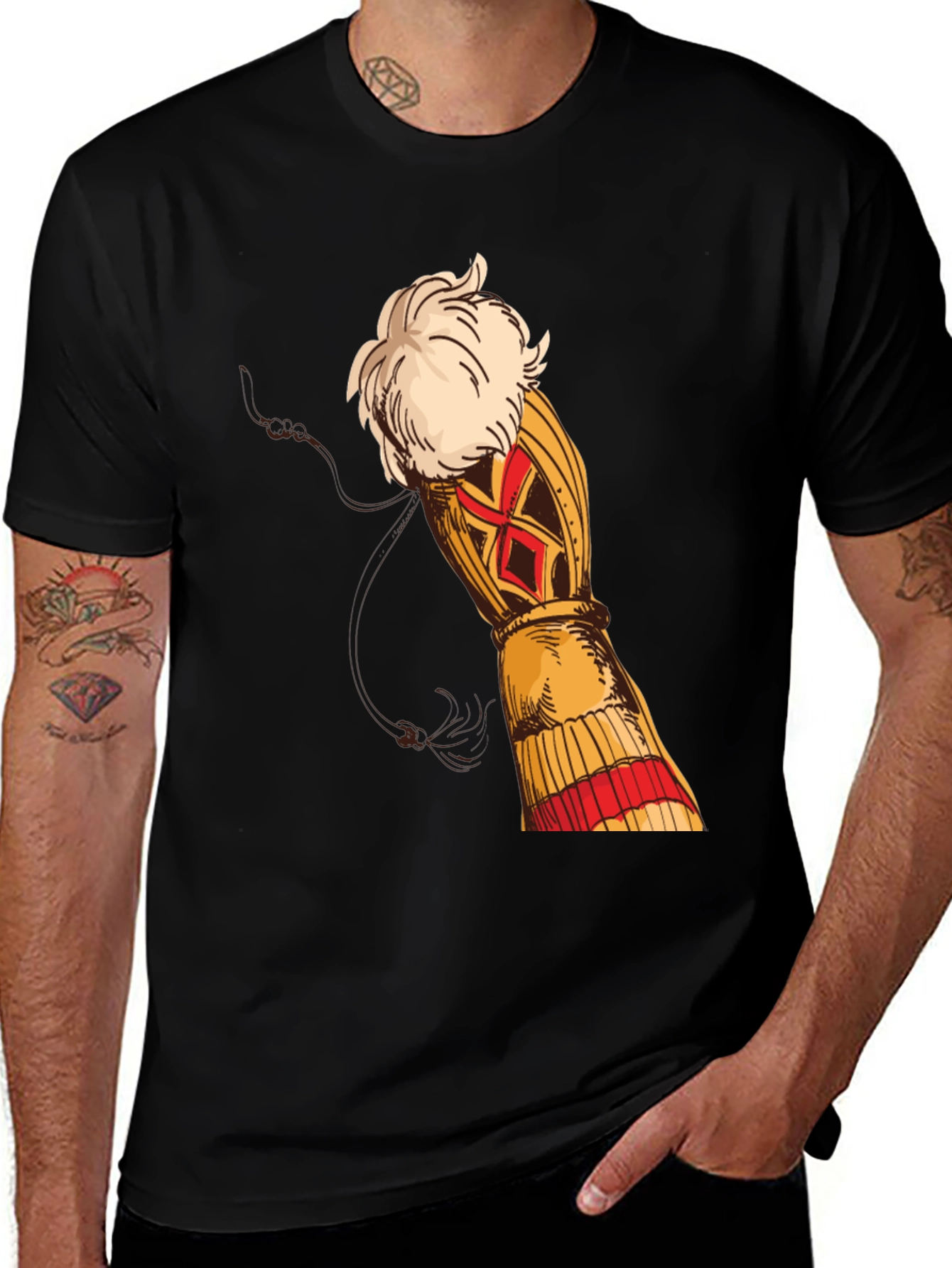 Variant 6 of Vintage Gauntlet T-Shirt - Bold Graphic Tee