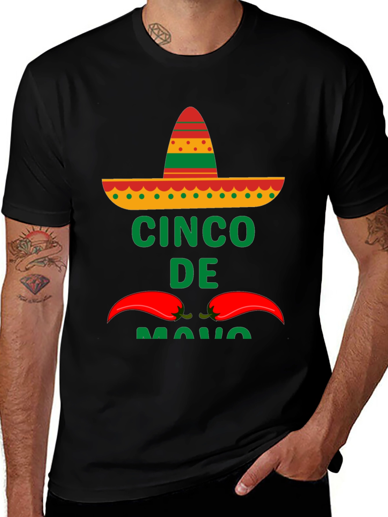 Variant 29 of Cinco De Mayo Graphic Tee