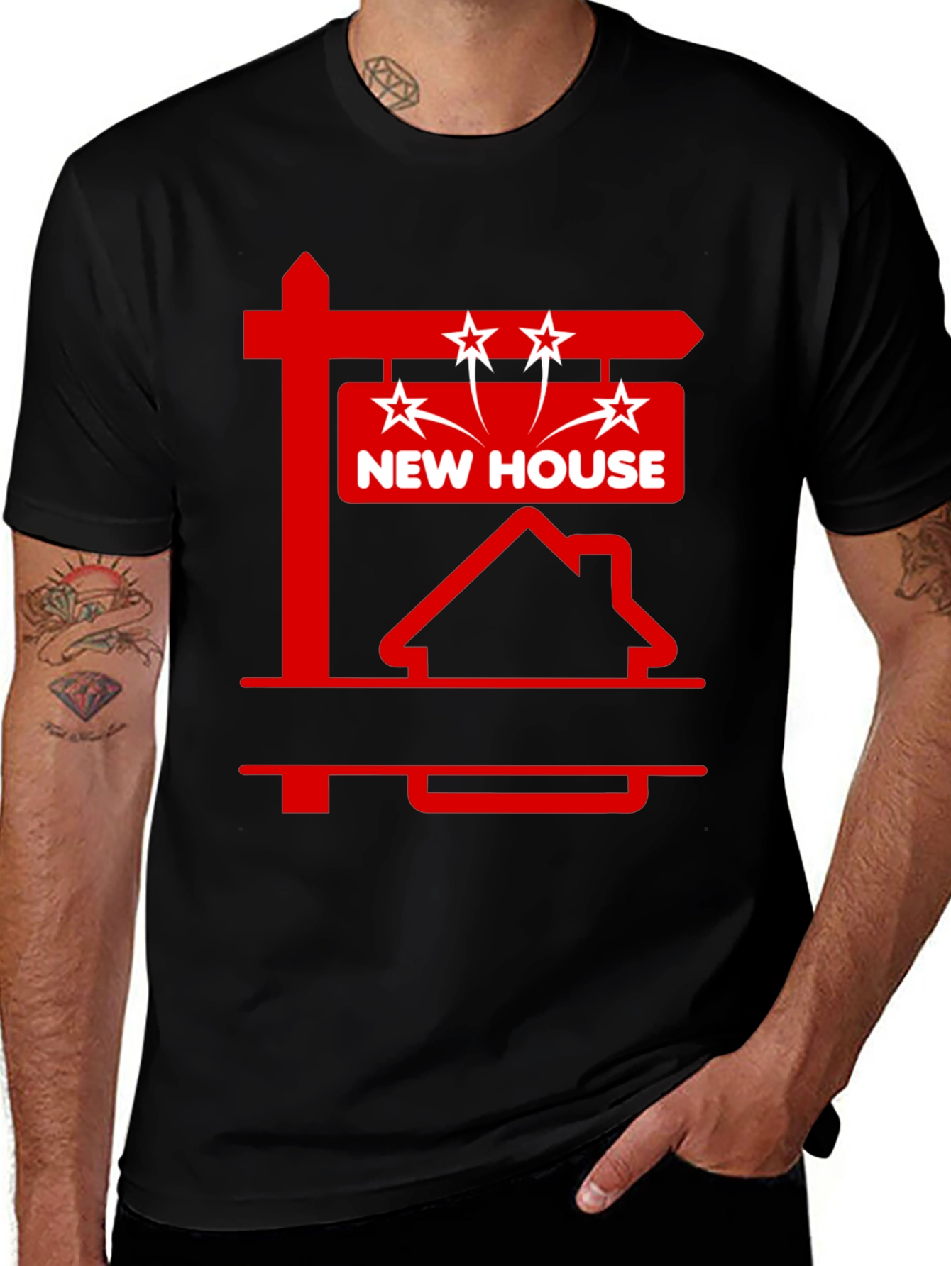 Variant 2 of New House T-Shirt - Congratulations Gift
