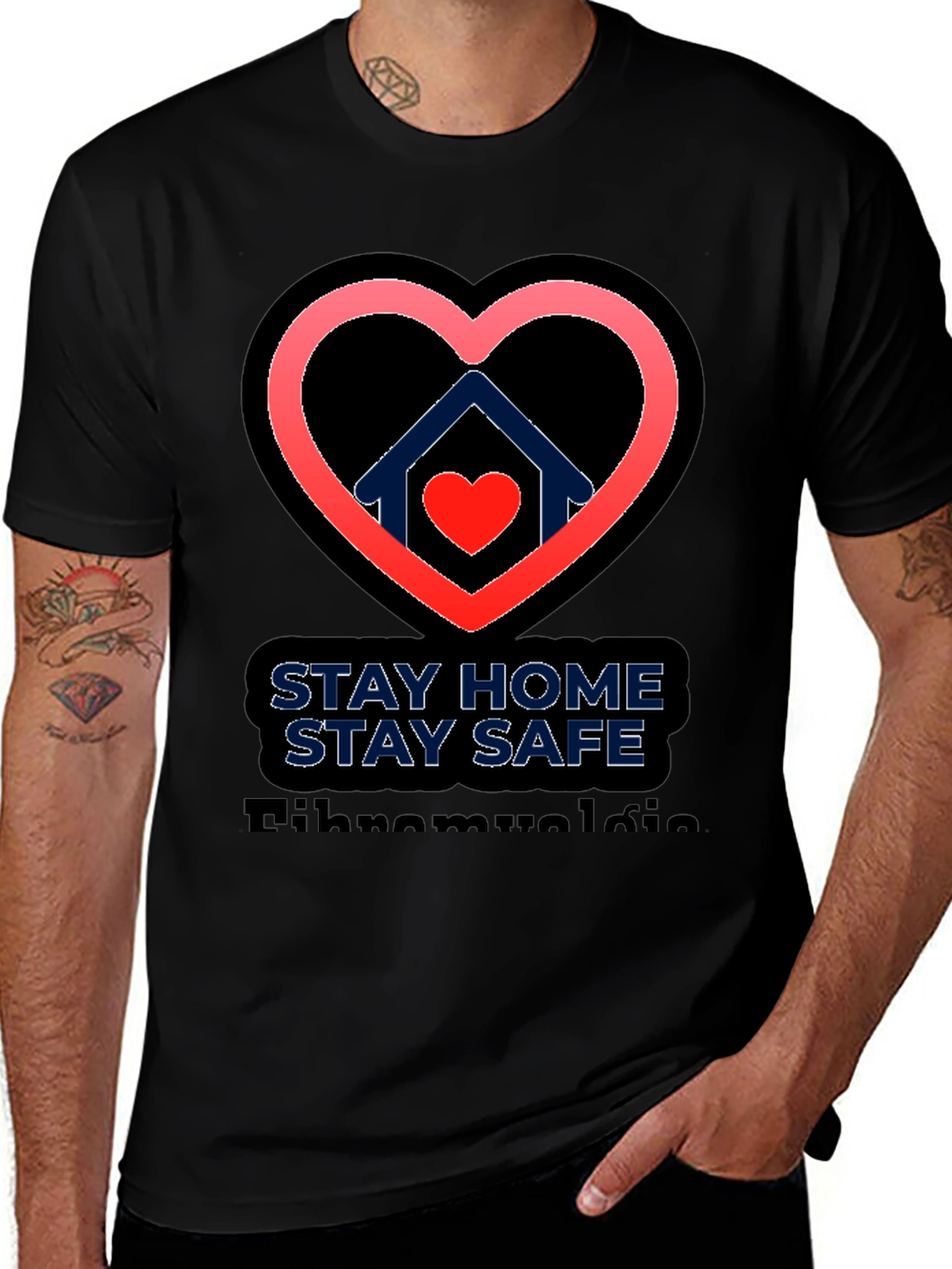 Variant 26 of Stay Home Stay Safe T-Shirt