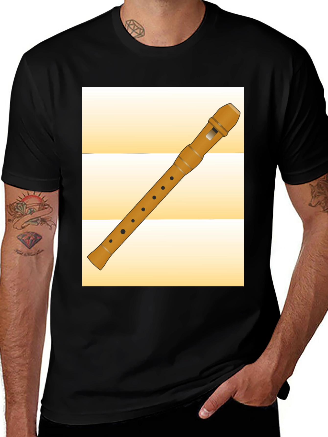Variant 6 of Recorders Instrument T-Shirt