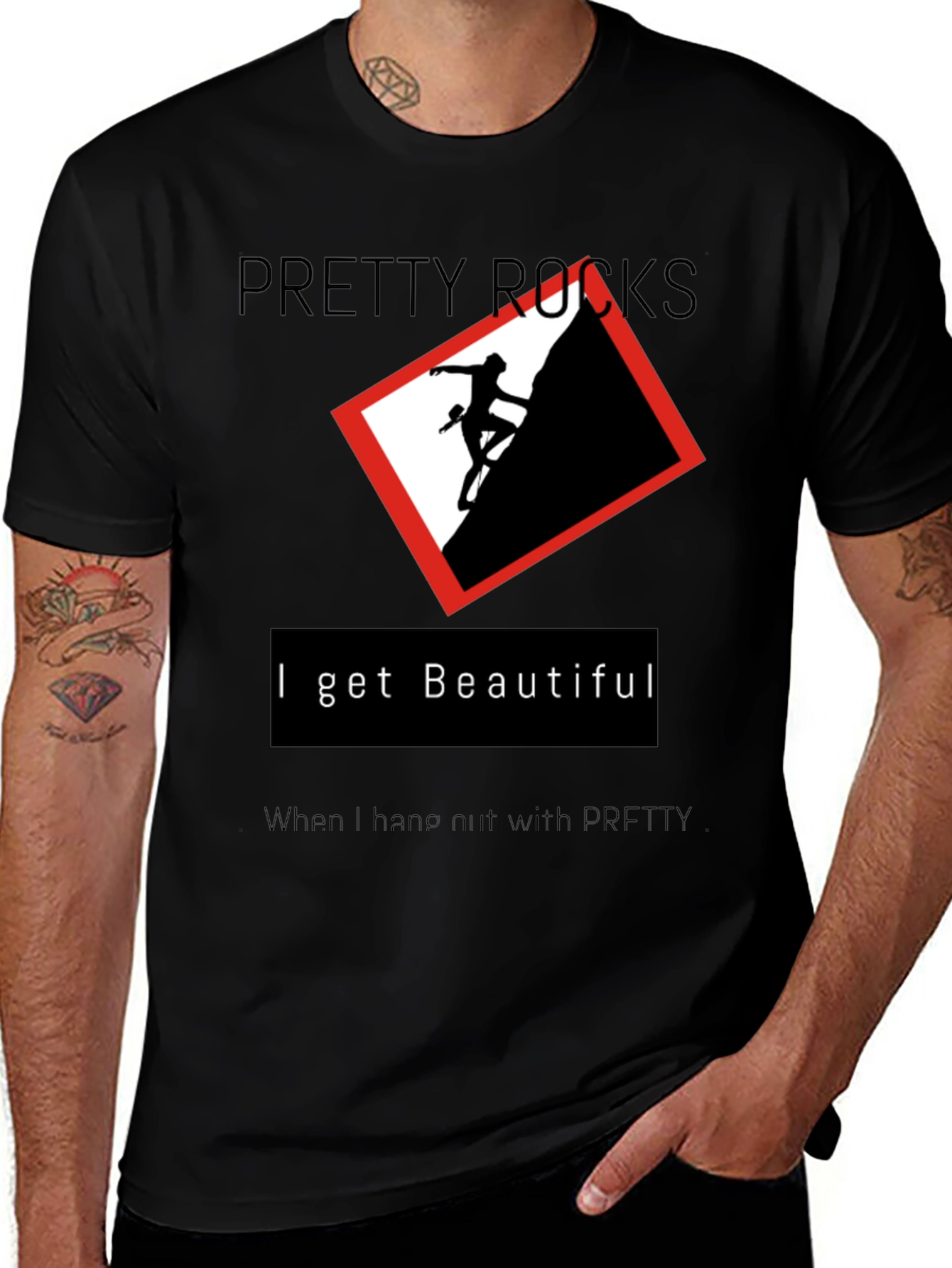 Variant 8 of Pretty Rocks Graphic T-Shirt