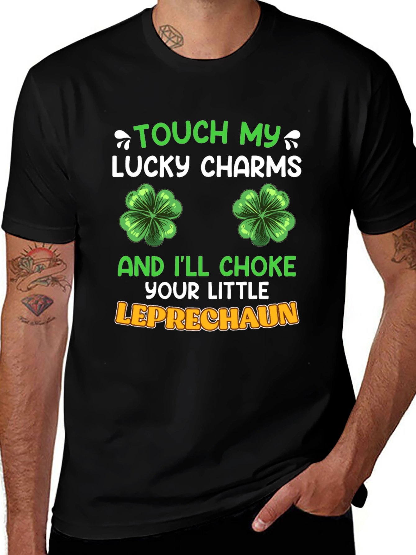 Variant 29 of Touch My Lucky Charms St. Patrick's Day T-Shirt