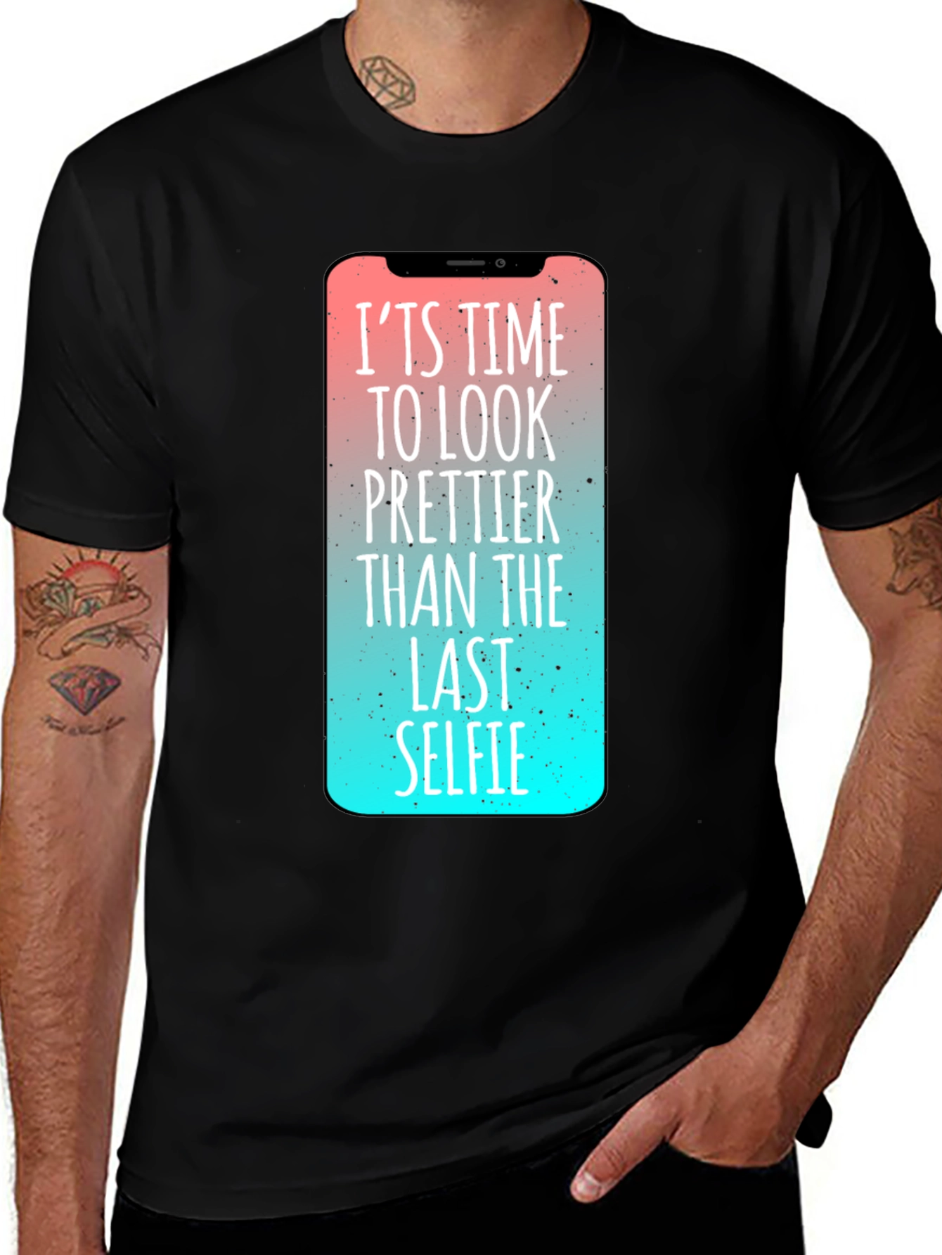 Variant 30 of It's Time to Look Prettier Graphic Tee