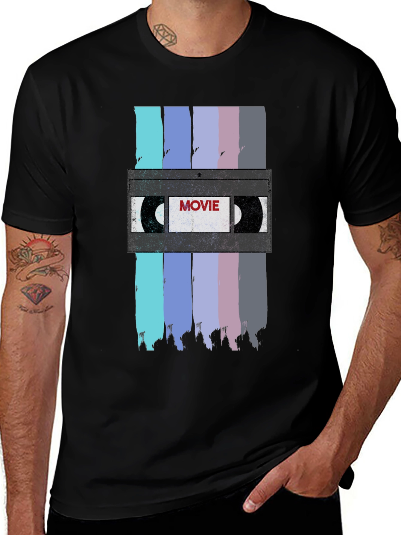 Variant 26 of Retro Movie VHS Graphic T-Shirt