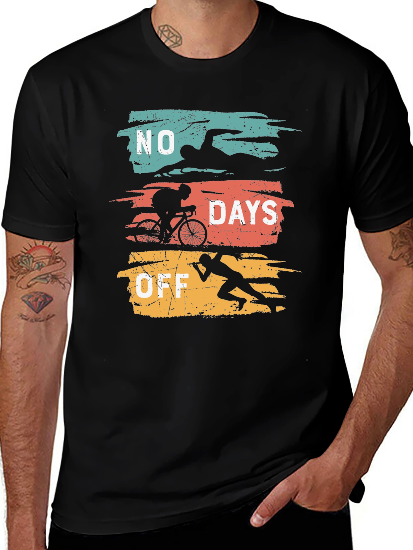 No Days Off Triathlon T-Shirt