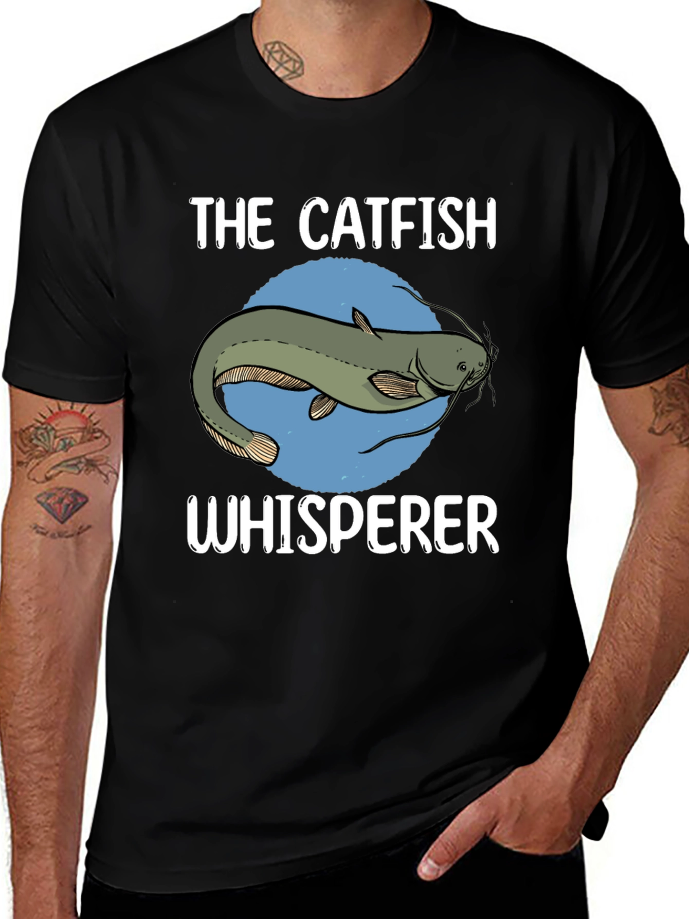 Variant 9 of The Catfish Whisperer Graphic Tee