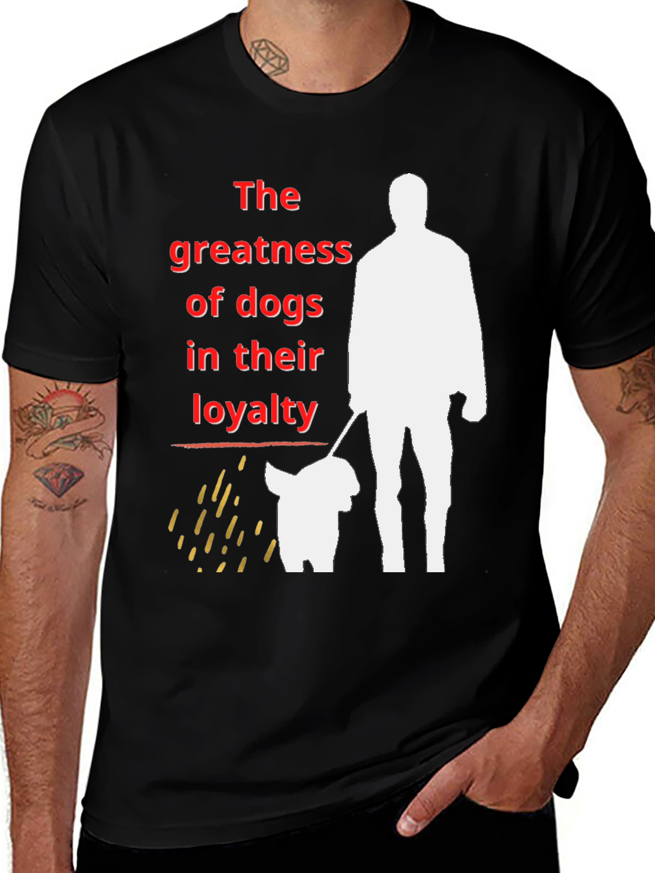Variant 3 of Dog Loyalty Graphic T-Shirt