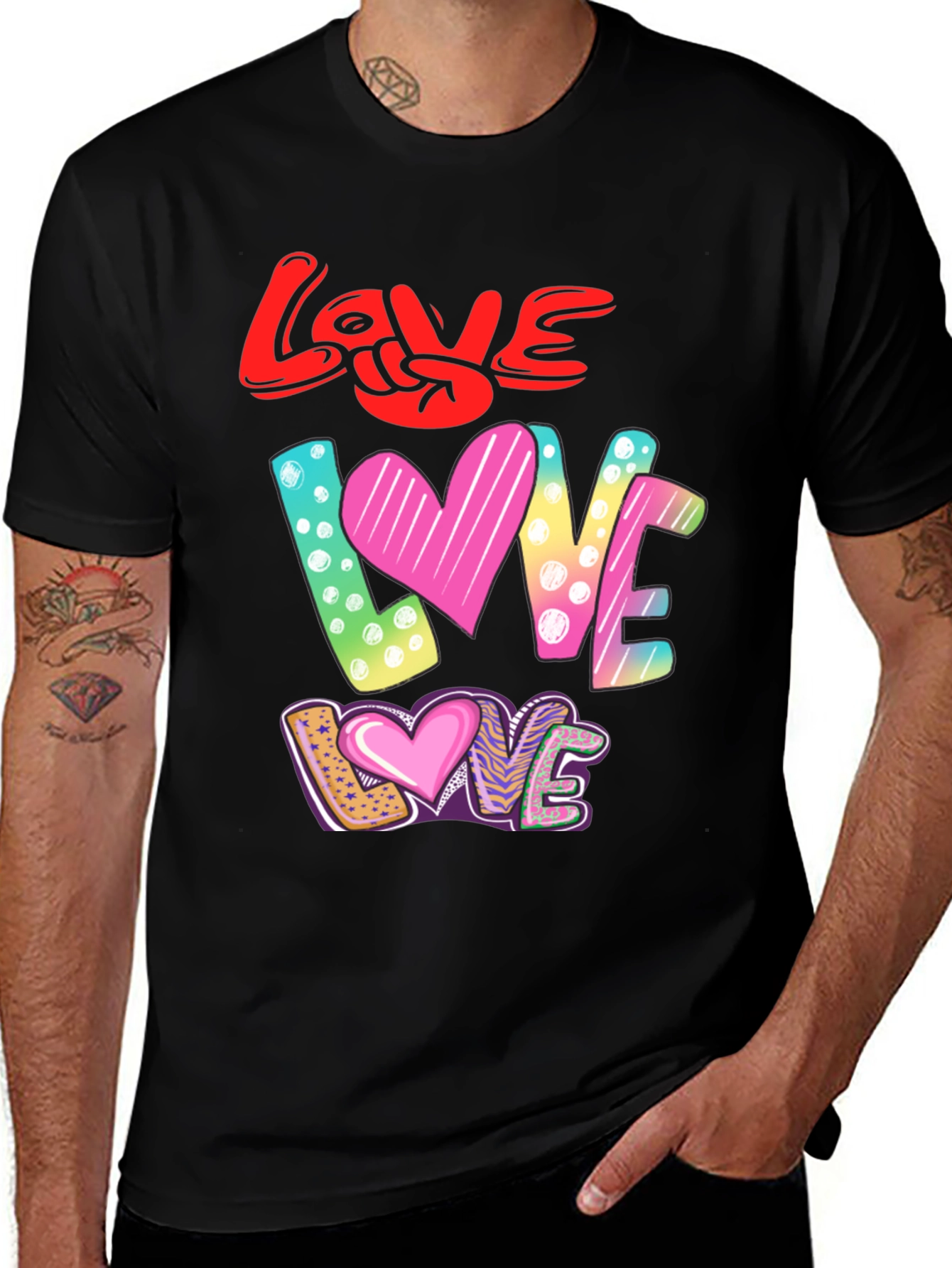 Variant 12 of Love T-Shirt