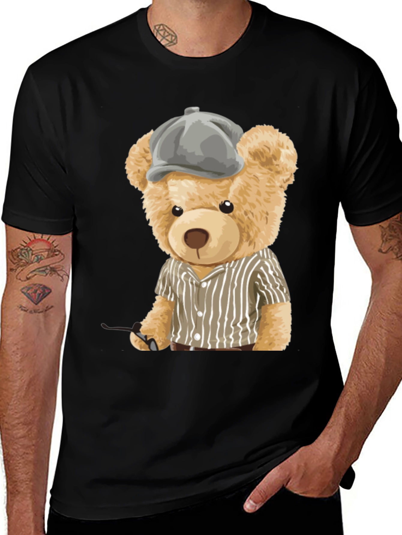 Variant 30 of Teddy Bear Tee - Dapper Style